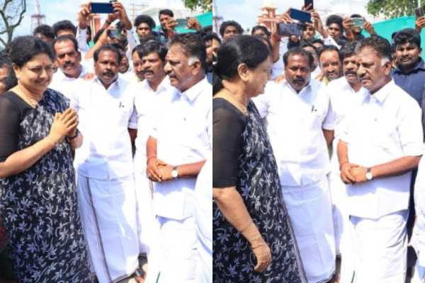 திடீர் சந்திப்பு - என்ன பேசினார்கள் சசிகலா - ஓபிஎஸ்..! வெளியான முக்கிய செய்தி..! - தமிழ்நாடு