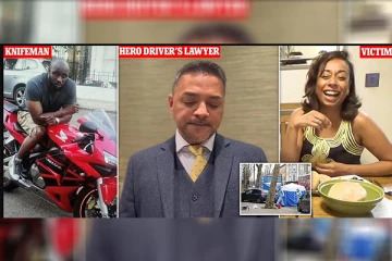 லண்டனில் கத்தியால் குத்தப்பட்ட பெண்ணைக் காப்பாற்றுவதற்காக காரை மோதியதால் கைது செய்யப்பட்டுள்ள நபரின் கோரிக்கை