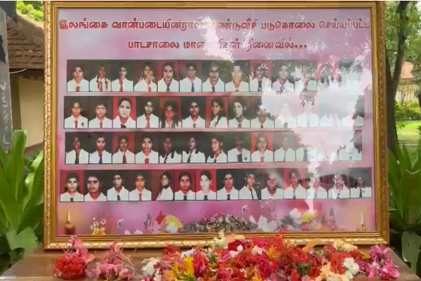 யாழ்.பல்கலையில் நினைவுகூரப்பட்ட செஞ்சோலை படுகொலையின் 16ம் ஆண்டு நினைவு தினம் (காணொளி) - ஐபிசி தமிழ்