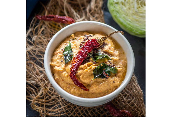 இட்லி தோசைக்கு ஏற்ற முட்டைக்கோஸ் சட்னி - செய்வது எப்படி? | Cabbage Chutney Recipe In Tamil