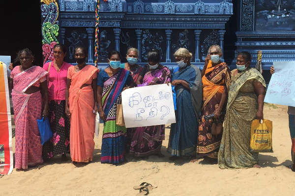 சர்வதேச மகளிர் தினத்தை புறக்கணித்து வலிந்து காணாமல் ஆக்கப்பட்டோரின் உறவுகள் போராட்டம் (VIDEO) | Ignoring International Women S Day Struggle Waged