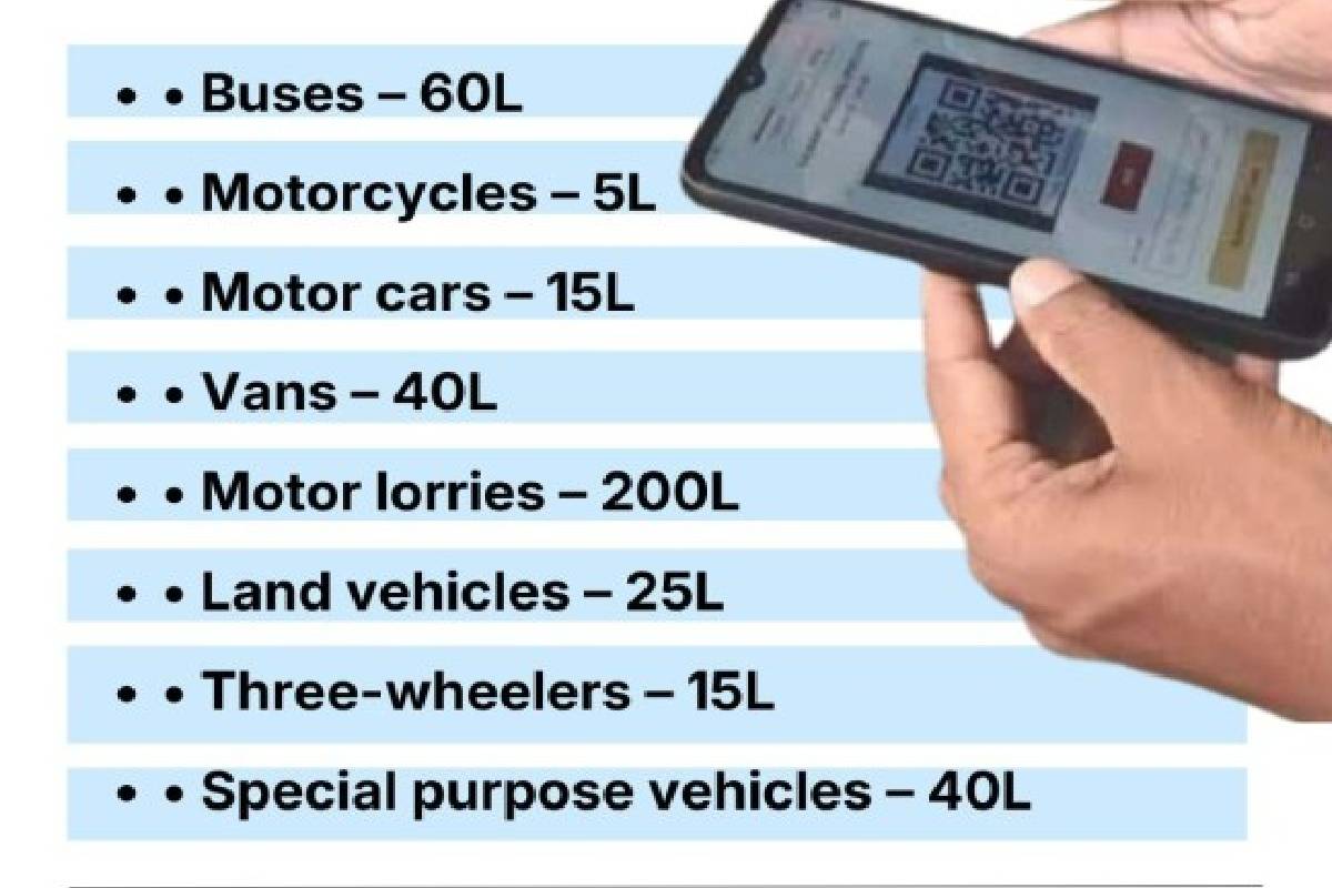 எரிபொருளுக்கு மீண்டும் QR முறை ; பதிவு செய்வது எப்படி? | Qr System For Fuel Again How To Register எரிபொருளுக்கு மீண்டும் QR முறை ; பதிவு செய்வது எப்படி? | Qr System For Fuel Again How To Register
