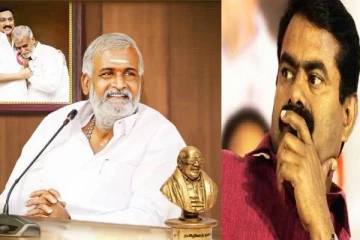 'சீமான் பேனா சிலையை உடைக்கும் வரை எங்கள் கைகள் பூ பறித்துக் கொண்டிருக்குமா?' - அமைச்சர் சேகர்பாபு