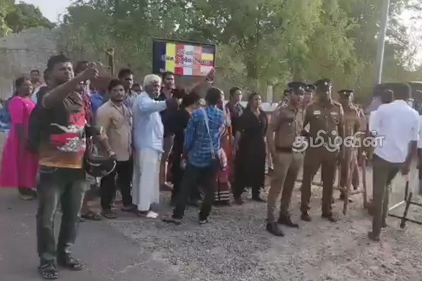யாழில் தையிட்டி விகாரைக்கு எதிராக தொடரும் போராட்டம் | Tahiti Tissa Temple Protests Continue In Jaffna