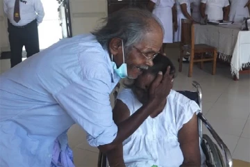 யுத்தம் பிரித்த தம்பதி 33 வருடங்களின் பின் ஒன்றிணைவு
