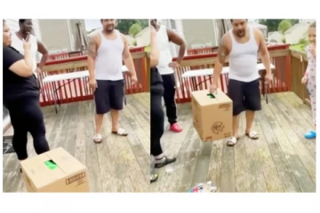 மனைவி கொடுத்த சர்ப்ரைஸ்...  கண்ணீர் விட்டு அழுத கணவர் ... அப்படி என்ன கிப்ட் அது..