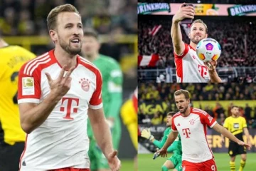 இரண்டாவது முறையாக ஹாட்ரிக் கோல் அடித்த ஹரி கேன்! பாயர்ன் முனிச் மாஸ் வெற்றி