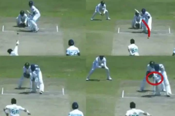 கண்ணிமைக்கும் நேரத்தில் ஸ்டம்பை தாக்கிய பந்து! மிரண்டுபோய் நின்ற இலங்கை வீரரின் வீடியோ