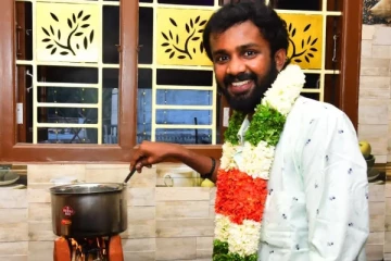 விஜய் டிவி தீனா சொந்தமாக கட்டிய பெரிய வீடு.. கிரஹப்பிரவேச போட்டோ இதோ