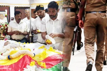 சம்பந்தனின் அஞ்சலி இடத்துக்கு பொலிஸாரினால் அச்சுறுத்தல்