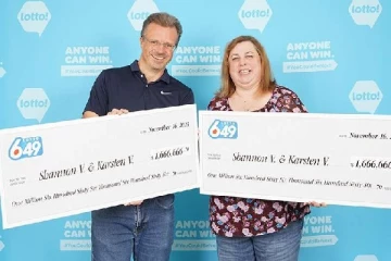 கனடாவில் ஒரே லொத்தர் சீட்டிலுப்பில் கணவன் - மனைவிக்கு அடித்த அதிர்ஷ்டம்!