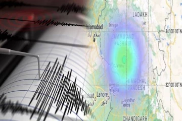 ஜம்மு காஷ்மீரில் நிலநடுக்கம்: பொதுமக்கள் சாலைகளில் தஞ்சம்