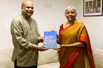 இலங்கை உயர்ஸ்தானிகர் - இந்திய நிதி அமைச்சர் சந்திப்பு!