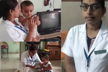 உறவினர்கள் அனைவருக்கும் கொரோனா: 3 மாத குழந்தைக்கு தாயாக மாறிய செவிலியர்