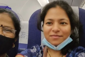 முதல் முறை இந்தியாவிலிருந்து மகள் குடும்பத்தைக் காண்பதற்காக கனடா புறப்பட்ட தம்பதியர்: அனுபவித்த வேதனைகள்