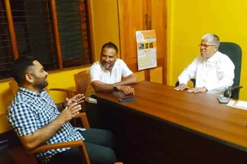 நாடாளுமன்ற உறுப்பினர் இம்ரானை சந்தித்த குகதாசன்