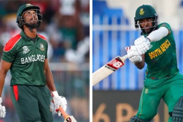 අද තරඟයේ දකුණු අප්‍රිකාව වාර්තාගත ජයක් ලබයි..