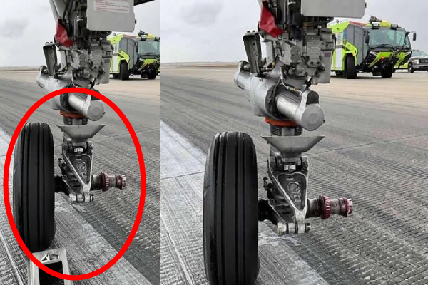 தரையிறங்கும் போது தனியாக கழன்று விழுந்த விமான சக்கரம்; தவிர்க்கப்பட்ட பெரும் விபரீதம்! | Us Aircraft Wheel Detached Fell Off During Landing தரையிறங்கும் போது தனியாக கழன்று விழுந்த விமான சக்கரம்; தவிர்க்கப்பட்ட பெரும் விபரீதம்! | Us Aircraft Wheel Detached Fell Off During Landing