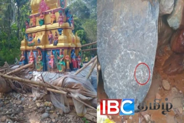 மண்சரிவில் சிக்கிய அம்மன் ஆலயத்தில் திடீரென பரவிய ஒளி : பிரதேசத்தில் பரபரப்பு