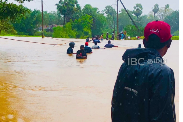 வவுனியாவில் கனமழை: ஏ9 வீதி போக்குவரத்துக்கு முழுமையாக தடை | Heavy Rain Flood Affected Areas In Vavuniya Today
