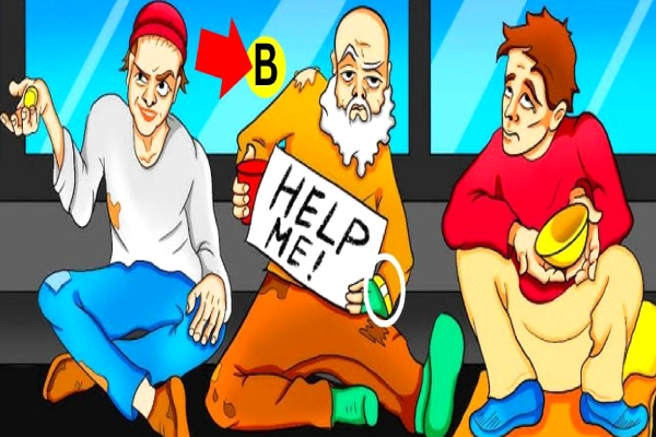 IQ Test: மாறுவேடத்தில் மறைந்திருக்கும் நபர்.. 5 வினாடிகளில் கண்டுபிடிங்க | Brain Teaser Iq Test Spot Who Is Not Poor