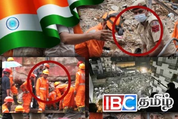 இந்தியாவில் அதிகாலையில் இடிந்து விழுந்த பலமாடி கட்டடம்...! அதிர்ச்சி காணொளி
