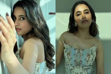 ட்ரெண்டி உடையில் செம கிளாமர் போஸ் கொடுத்த பிரியங்கா மோகன்