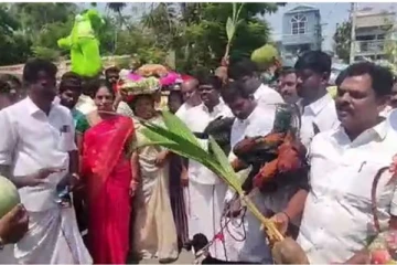 ஆடு, மாடு, கோழி என குவியும் சீர்வரிசைகள் - திக்குமுக்காடும் எடப்பாடி பழனிச்சாமி