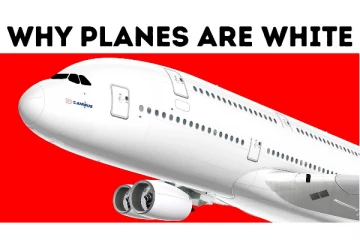 விமானங்கள் ஏன் வெள்ளை நிறத்தில் காணப்படுகின்றன தெரியுமா?