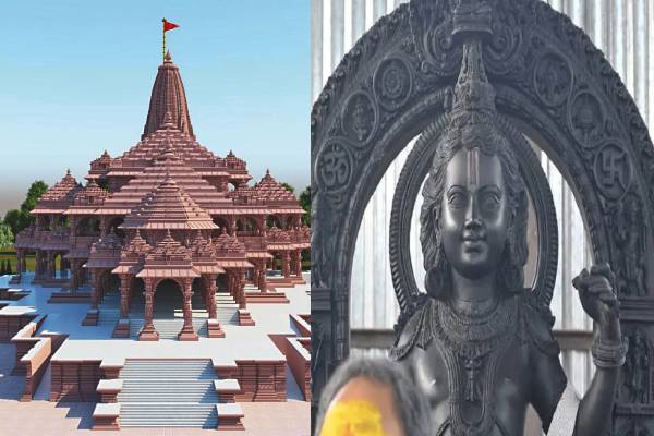 பிரமாண்ட முறையில் நடந்த அயோத்தி ராமர் கோவில் கும்பாபிஷேகம் - தமிழ்வின்
