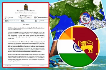 சூறாவளி அபாயத்தில் 25 இலங்கை படகுகள்: இந்திய எல்லைக்குள் நுழைய அனுமதி