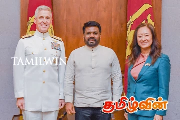 ஜனாதிபதி அநுரவை சந்தித்த அமெரிக்க பசுபிக் கடற்படையின் கட்டளை அதிகாரி