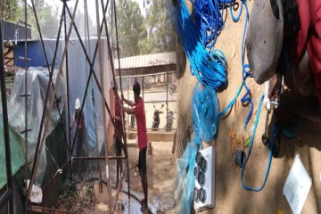 கிளிநொச்சி வர்த்தக சந்தையில் நிலவிய நீர் பற்றாக்குறைக்கு தீர்வு