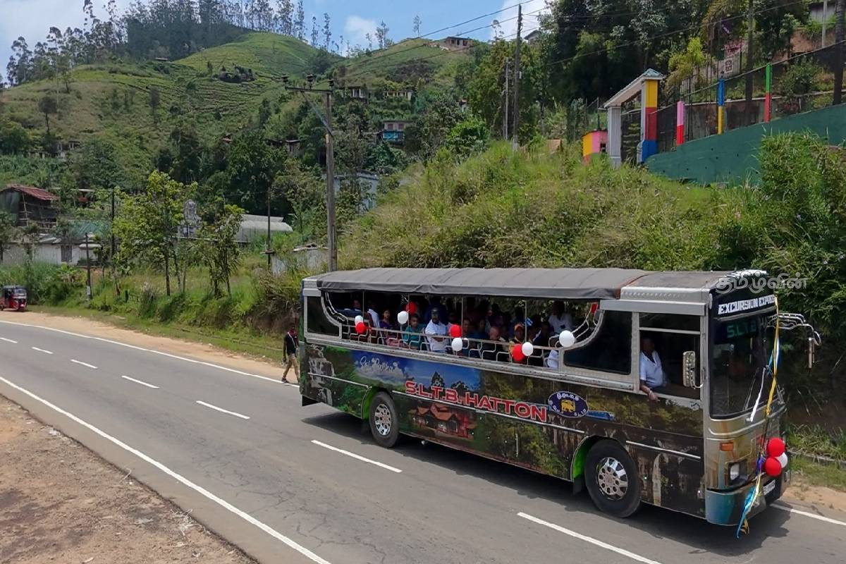 ஹட்டனில் அதிநவீன வசதிகளுடன் கூடிய பேருந்து சேவை இன்று முதல் ஆரம்பம் | Hatton Bus Service Starts Today