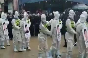 சீனாவில் குற்றவாளிகளுக்கு  இப்படி ஒரு நிலை!