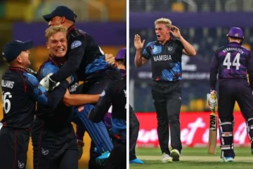 முதல் ஓவரிலே 3 பேரை டக் அவுட் ஆக்கி மிரட்டிய நமீபியா! ஸ்காட்லாந்தை கடைசி ஓவரில் துரத்தி அடித்து அபார வெற்றி