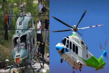 சவுதியில் விழுந்து நொருங்கியது உலங்கு வானூர்தி : பயணித்த அனைவரும் பலி