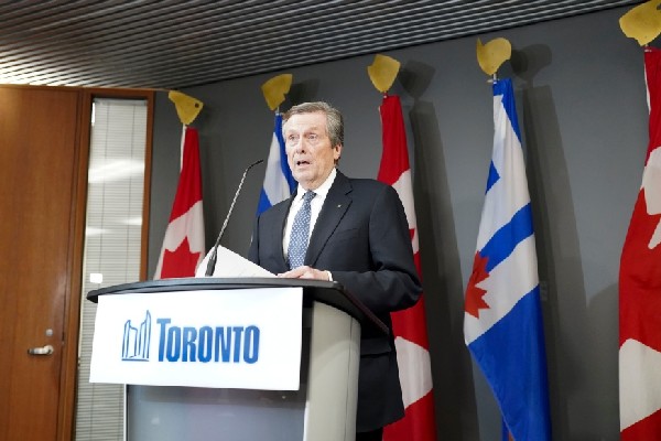 நாளை பதவி விலகுகிறார் றொரன்டோ மேயர்! | Mayor John Tory To Step Down On Friday