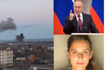 புடின் நரகத்தில் எரிய வேண்டும்! உக்ரைனில் என் அம்மா வசிக்கும் வீடு மீது தாக்குதல்... இளம்பெண் வெளியிட்ட அதிர்ச்சி வீடியோ