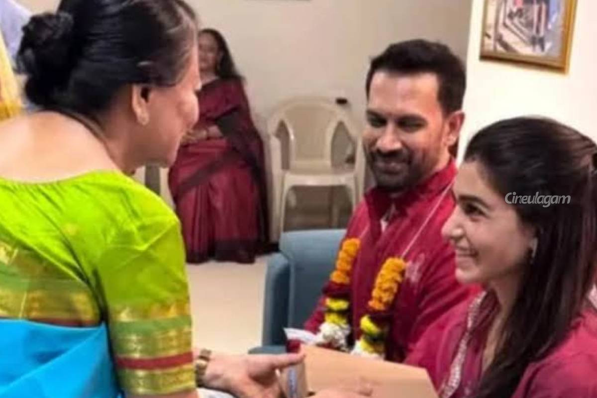 சிம்பிளாக நடிந்து முடிந்த நடிகை சமந்தாவின் வளைகாப்பு... வைரலாகும் போட்டோ | Actress Samantha Baby Shower Celebration Photos சிம்பிளாக நடிந்து முடிந்த நடிகை சமந்தாவின் வளைகாப்பு... வைரலாகும் போட்டோ | Actress Samantha Baby Shower Celebration Photos