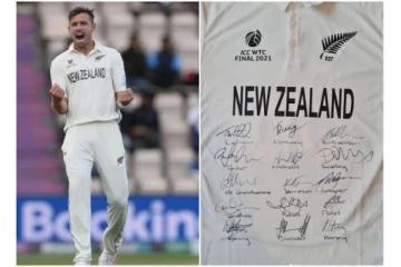 8 வயது சிறுமிக்காக நியூசிலாந்து வீரர் செய்த செயல் - ரசிகர்கள் பாராட்டு