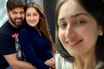 குழந்தை பெற்றப்பின் படுஒல்லியாக மாறிய ஆர்யா மனைவி!! வைரலாகும் சாயிஷாவின் புகைப்படம்..