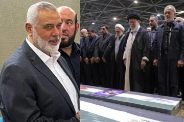 'இஸ்ரேலுக்கு மரணம்' என கோஷமிட்ட மக்கள்! அயத்துல்லாவின் தலைமையில் ஹமாஸ் தலைவருக்கு இறுதி ஊர்வலம்