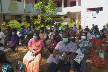 வவுனியா வடக்கில் 20 வயதிற்கு மேற்பட்டவர்களுக்கு 5 இடங்களில் தடுப்பூசி மையங்கள்