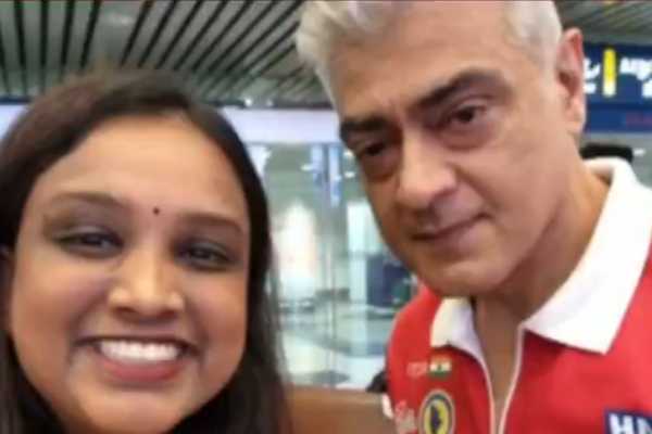 அஜித்துடன் செல்ஃபி எடுத்த மலேசிய ரசிகை கண்ணீர்விட்டு வீடியோ வைரல்.. | Malaysian Fan Girl Taking Selfie With Ajith