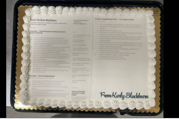 நிறுவனத்தில் வேலை கிடைக்க வித்தியாசமாக Resume-யை அனுப்பிய இளம்பெண் - கடைசியில் நடந்த ட்விஸ்ட் | Woman Resume On Cake For Nike Job Application