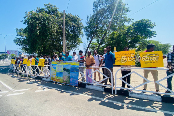 மன்னார் காற்றாலை திட்டத்திற்கு எதிராக மட்டக்களப்பில் போராட்டம் | Batticaloa Against The Mannar Wind Farm Project