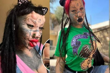 பூனை தோற்றத்தில் மாற நாக்கை இரண்டாக்கிய இளம்பெண்: உடலில் 20 மாற்றங்கள் செய்து வினோதம்