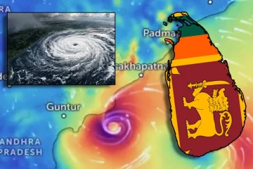 ஆந்திரப் பிரதேசம் கரையை கடக்கும் அர்னாப் புயல் : இலங்கையின் வானிலையில் மாற்றம்