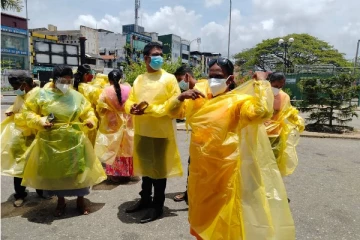 ஐக்கிய சுயதொழில் தொழிற்சங்கத்தலைவர் உள்ளிட்ட இருவருக்கு பிணை